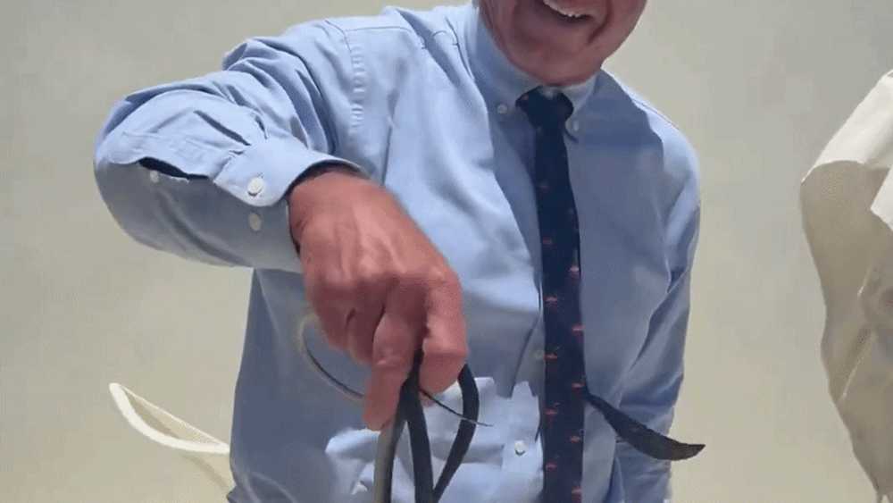 Robert F. Kennedy Jr., filmat când prinde doi șerpi cu mâinile goale. Internauții, ironii la imaginile virale