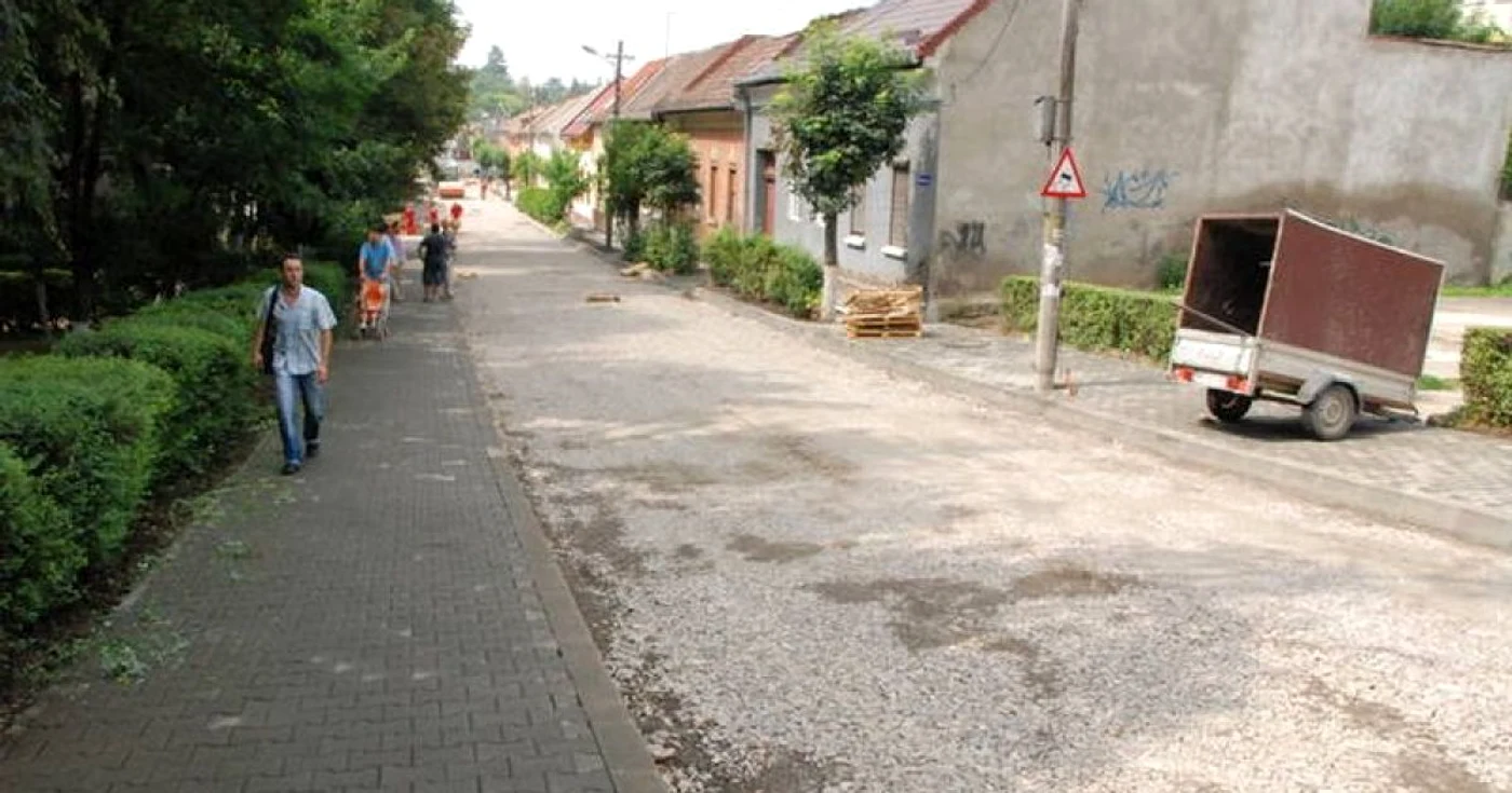Strada Grădinarilor, reabilitată cu fonduri europene