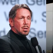 Larry si David Ellison jpg