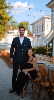 Mihnea Năstase și soția sa, Corina Corolevschi