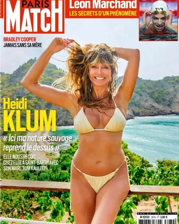 Heidi Klum, pe coperta revistei Paris Match (Foto: Paris Match)