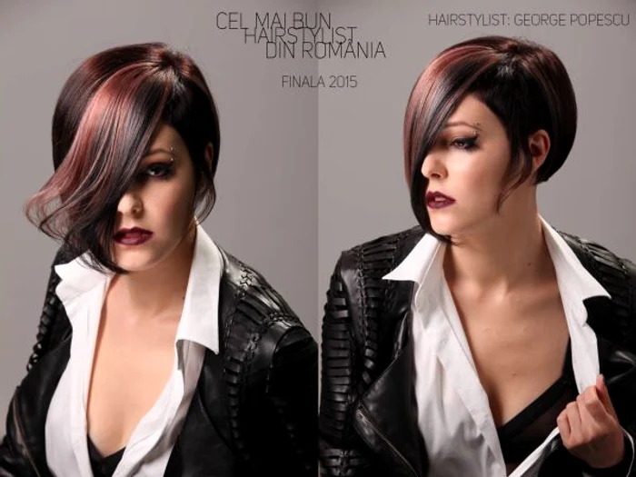 George Popescu a creat o coafură inedită,