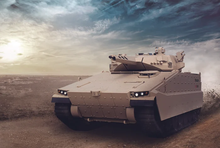 Vehicule de realimentare cu muniţie K10 FOTO: Hanwha Aerospace