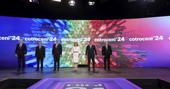 Dezbaterea electorală - Geoană, Orban, Hunor, Lasconi, Diaconescu
