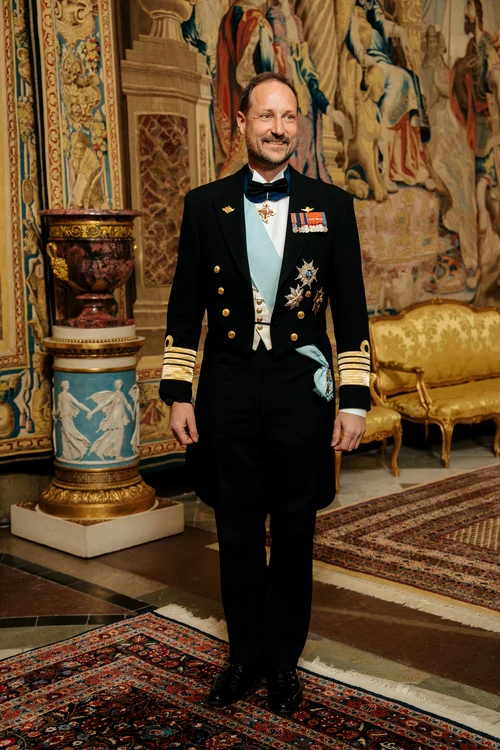 Prințul Haakon al Norvegiei la aniversarea Regelui Carl Gustaf al Suediei   Casa Regală suedeză jpg
