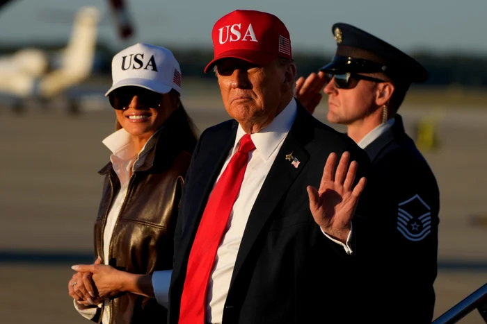 Melania și Donald Trump, Profimedia (6) jpg