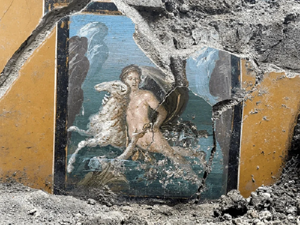 Fresce de mare valoare au fost găsite în Pompei / foto: pompeiisites.org