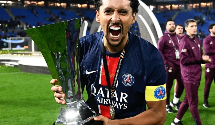 Marquinhos, cel mai titrat jucător din istoria lui PSG (FOTO: Facebook)