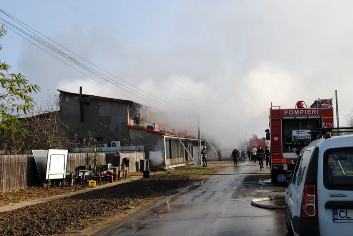 Clubul a fost făcut scrum Foto:ISU Călăraşi