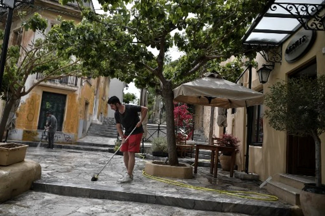 Grecia îşi redeschide graniţele pentru turiştifoto: AFP