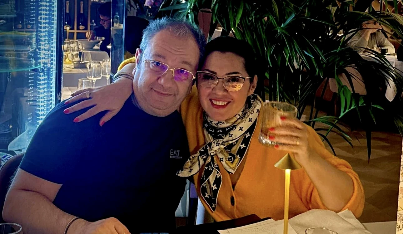Minodora și soțul ei, Liviu. Foto: social media 