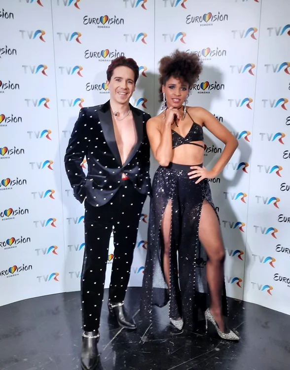 Alex Parker & Bastien, în culisele Eurovision
