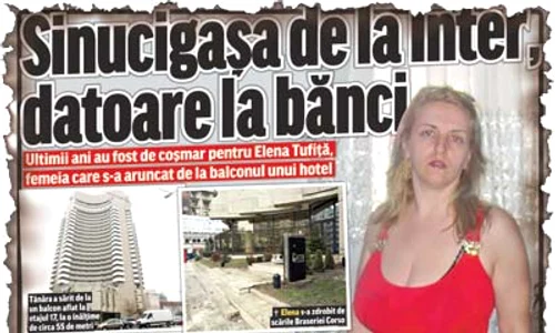 Bărbatul s a aruncat de la etajul  al patrulea al magazinului, printre  scările rulante, şi a căzut la subsol (Fotografii: Florin Gheorghe/ Alina Răducanu) jpeg