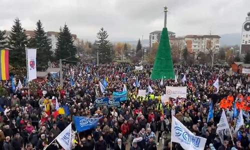 protest mioveni foto captura video arges stiri ro jpg
