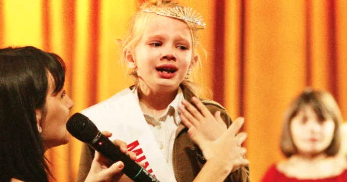 Daria Caia a devenit ieri Mini Miss Craiova