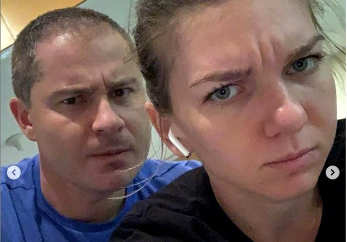 Simona Halep a renunțat prea ușor la fidelul ei colaborator Teo Cercel. Foto Instagram