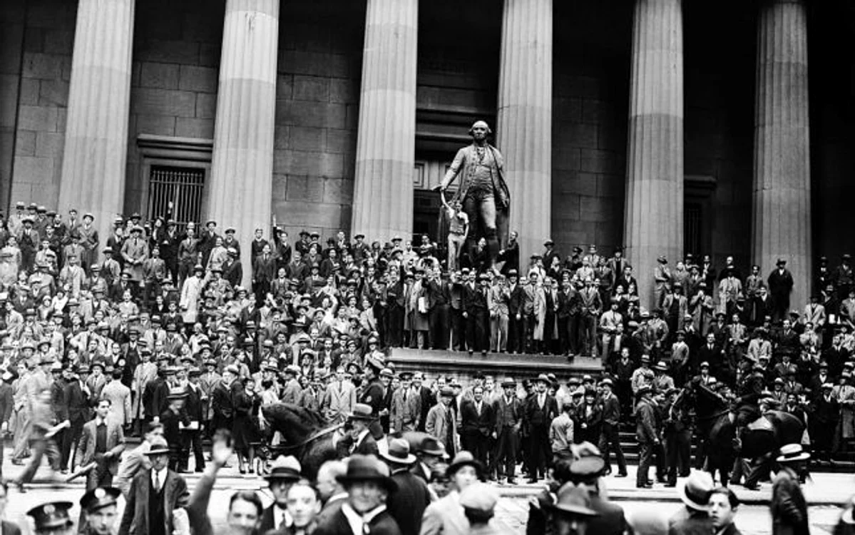 Crash-ul bursei din New York FOTO Betmann-Getty Images