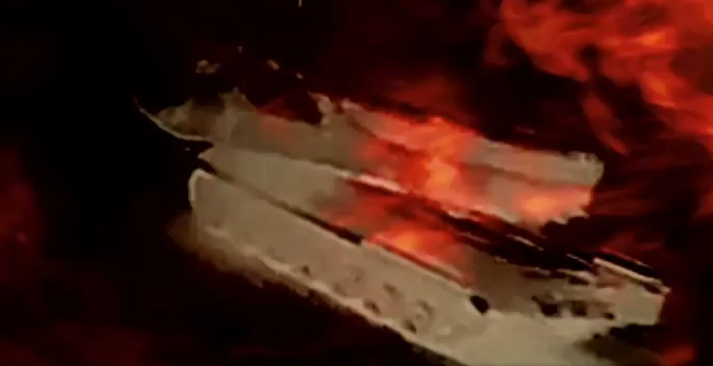 Momentul în care forțele speciale ucrainene distrug un sistem rus Buk-M3 FOTO: Captură video