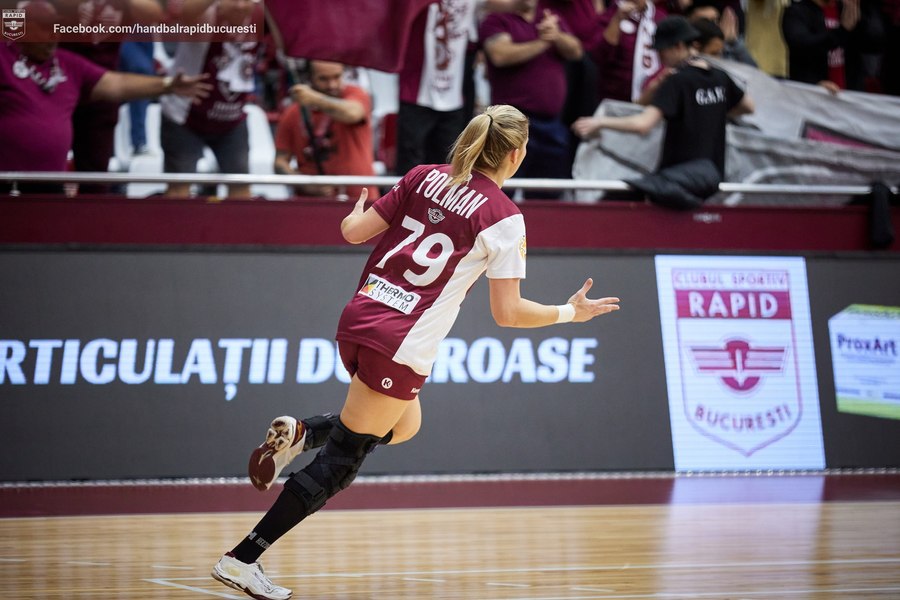 Victorie de prestigiu pentru Rapid cu Vipers Kristiansand, deținătoarea Ligii Campionilor