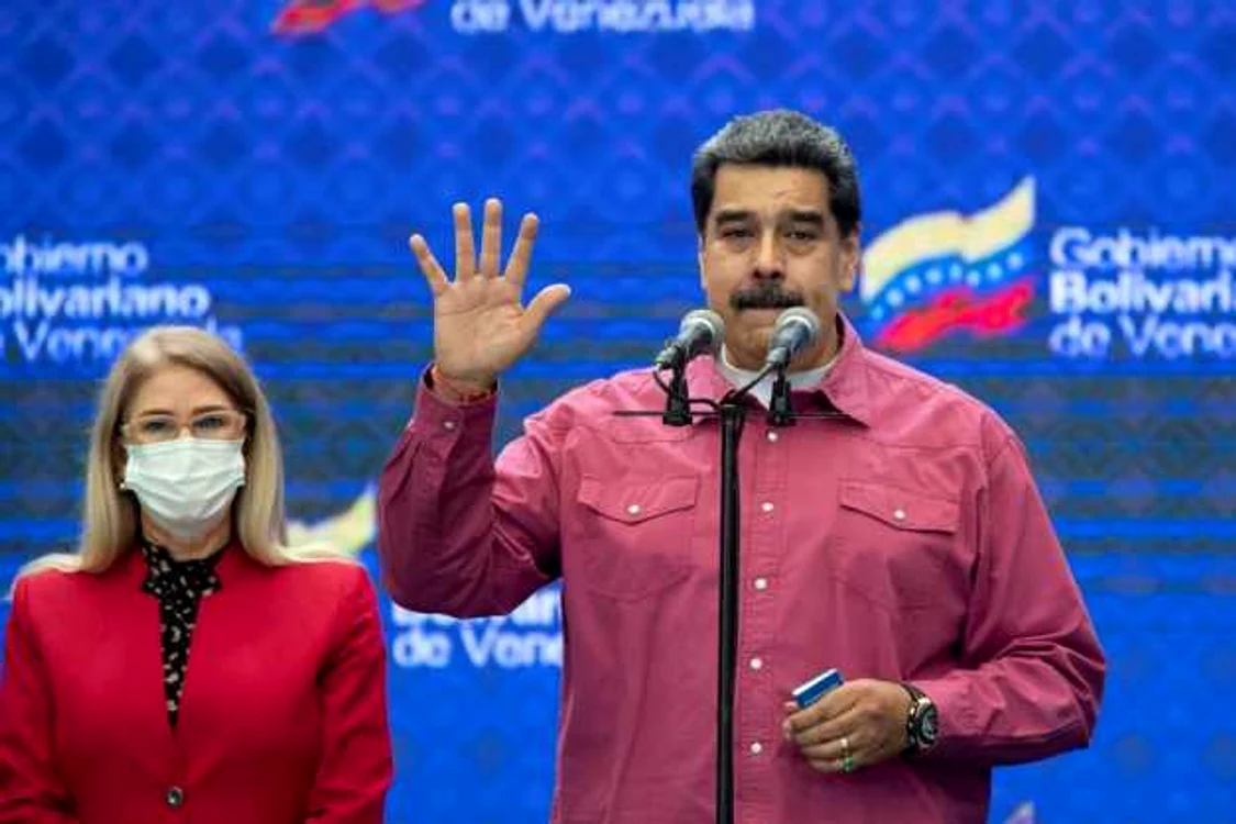 Nicolas Maduro adresându-se electoratului venezuelean FOTO EPA-EFE