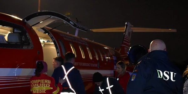 aeronava cu pacienti din gasa FOTO DSU jpg