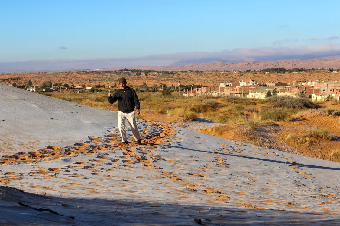 În Algeria au fost temperaturi de -3 grade Celsius - foto Profimedia