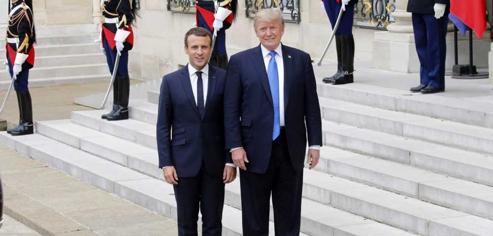 Liderii UE vor avea o videoconferință de urgență în urma întâlnirii lui Macron cu Trump
