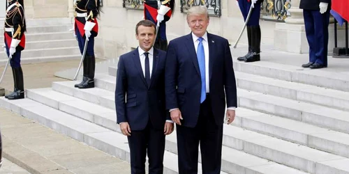 Trump si Macron FOTO Getty Images 