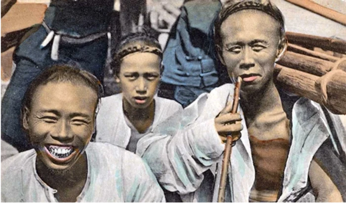 Foto: Carte poștală din China începutului anilor 1900