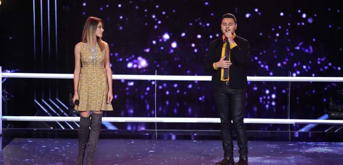 Georgiana şi Bogdan au interpretat Secret love song
