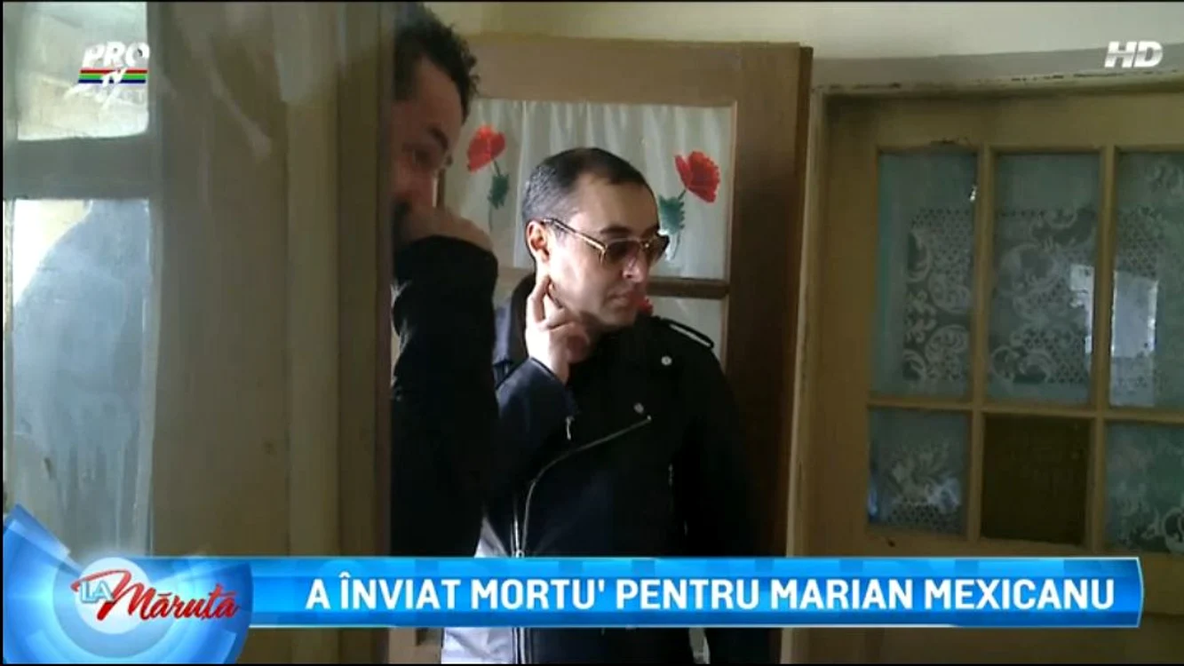 Marian a intrat în casă şi a început să cânte
