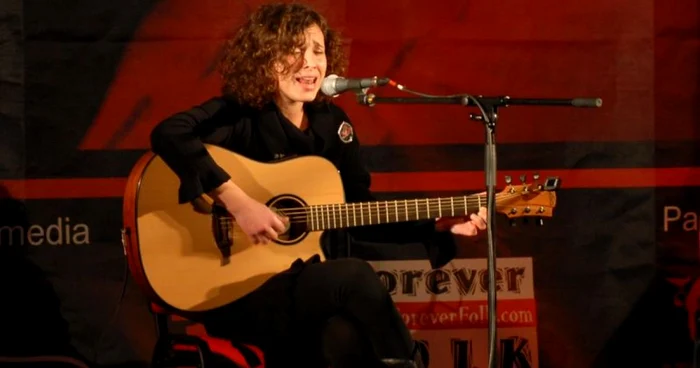 Alexandra Sidor pe scena Festivalului de folk "Ziua de mâine"