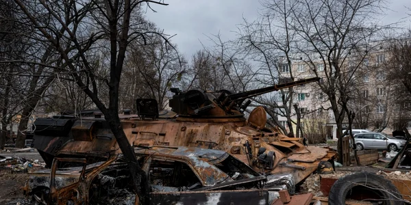 Ucraina- Rusia - a 43-a zi de război hostomel. FOTO Gettyimages