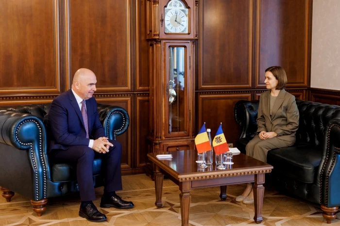 Ilie Bolojan și Maia Sandu au avut o întrevedere la Chișinău. FOTO: Presedinte.md