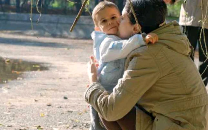 Ştefan  a venit pe lume prin cezariană, la o clinică privată