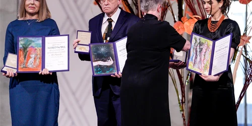 Decernarea Premiului Nobel pentru Pace 2022 FOTO EPA EFE jpg