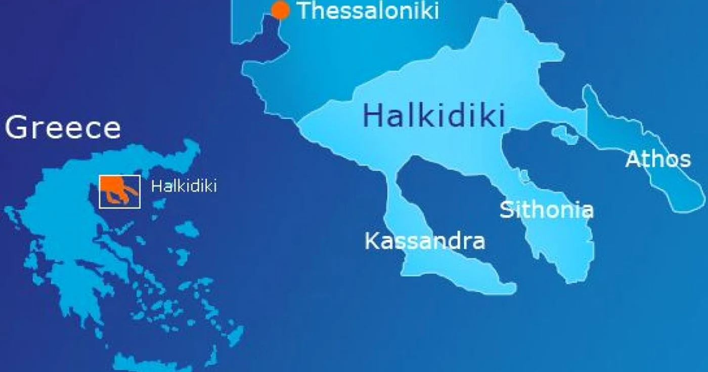 Peninsula Halkidiki este o destinaţie foarte apreciată de turişti
