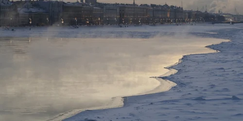 Iarna in Sankt Petersburg FOTO EPA EFE jpg