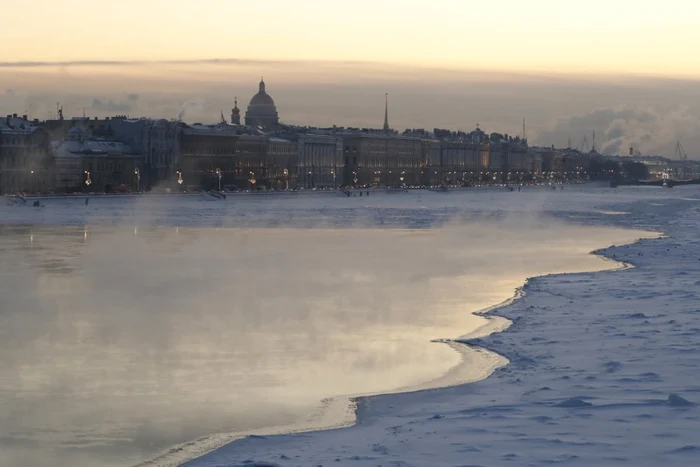 Iarna în Sankt Petersburg FOTO EPA-EFE