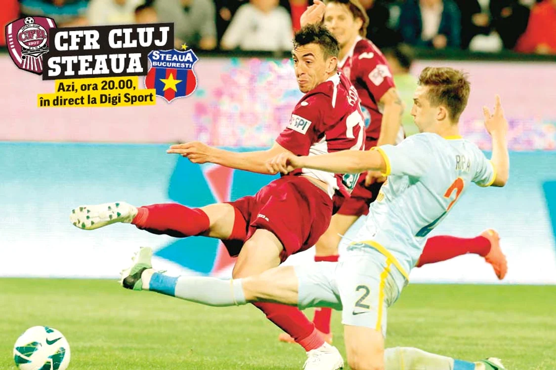 Meciurile dintre CFR şi Steaua au fost mereu încinse (Foto: Răzvan Păsărică)