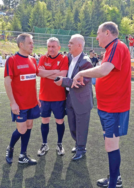 Ilie Bărbulescu s-a revăzut, în  Ghencea, cu Tudor Stoica, Anghel Iordănescu și Adrian Bumbescu