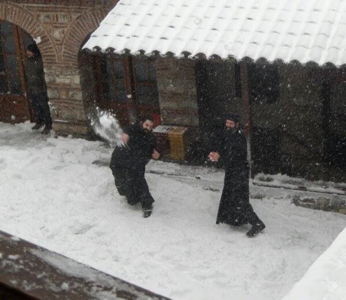 Bucuria zăpezii a cuprins întreaga suflare