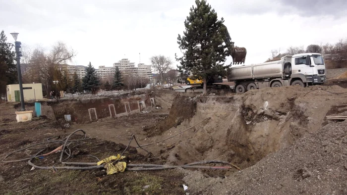 Lucrările avansează în Cetate. Foto: facebook - alba iulia oraşul meu