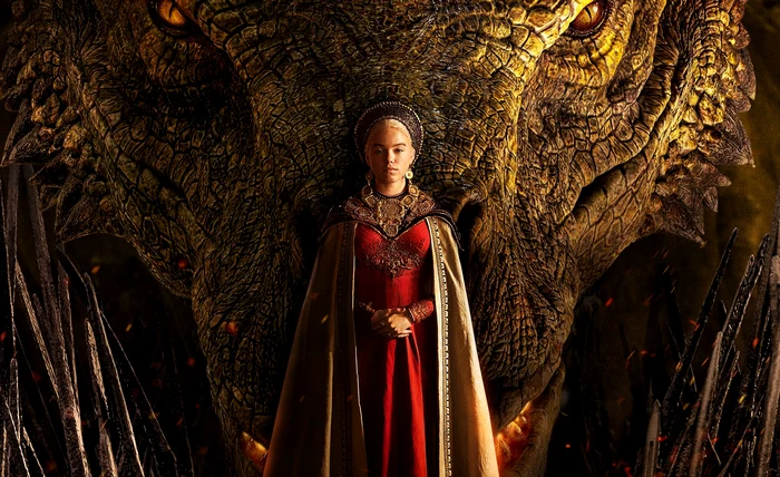 Serialul este Bazat pe cartea „Fire & Blood“, scrisă de George R.R. Martin FOTO HBO