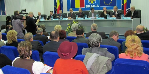 Comisia de Sănătate reunită la Brăila. Foto: Dorin Udrea