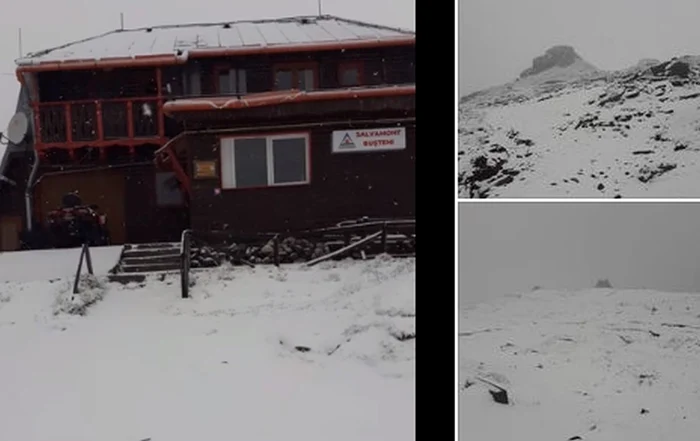 
    A nins în Masivul BucegiFoto: Cipi Aldea / Facebook/ stirileprotv.ro  