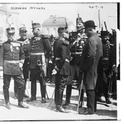 Ofițeri români, înainte de Primul Război Mondial (© Library of Congress)