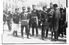Ofițeri români, înainte de Primul Război Mondial (© Library of Congress)