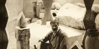 Constantin Brâncuși, Self Portrait in the Studio, c  1922  © Succession Brancusi   All rights reserved (ADAGP), Centre Pompidou, MNAM CCI jpg