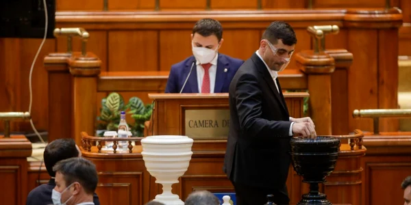 Desemnare premier Florin Cîţu - George Simion - vot parlament / FOTO Inquam Photis / George Călin / 23 dec 2020